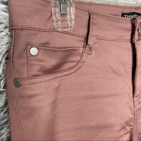 Tinseltown Mauve Women’s Skinny Pants Size 5 - Picture 5 of 7
